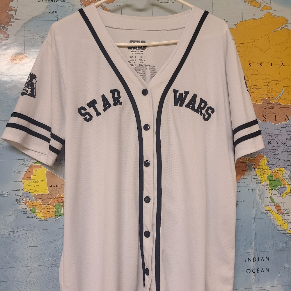 Star wars baseball jersey